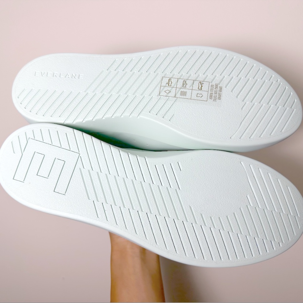 Everlane ReLeather Tennis Shoe - Lily Mint- Women Size 10- NWB - Picture 8 of 9